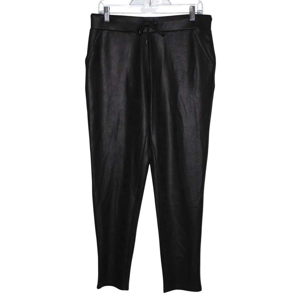 Womens Rachel Zoe Black Pull On Leggings Pants Joggers Pants - Size Medium - NWT